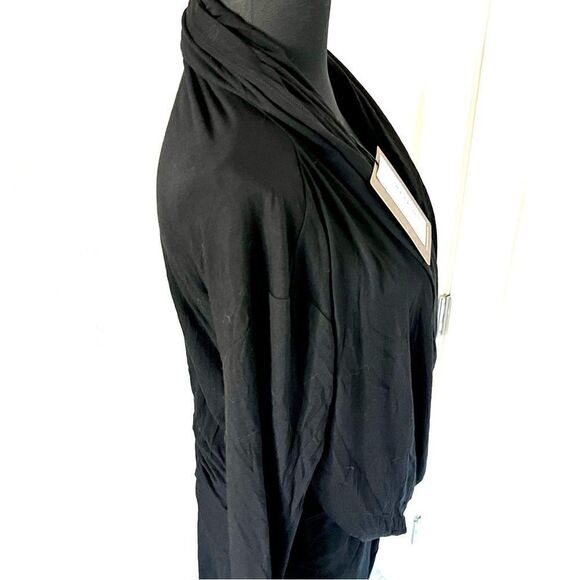 NWT vintage Vivienne Westwood Anglomania black asymmetrical hooded dress sz 46 - Picture 5 of 16